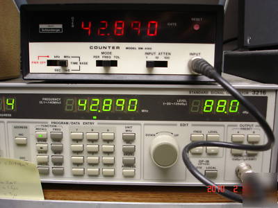 Heath schlumberger sm-4100 frequency counter