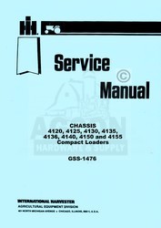 International 4120 4125 4130 4135 loader chassis manual