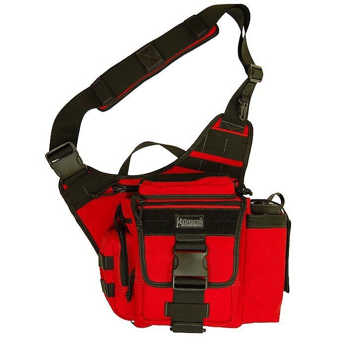 Maxpedition 0413ER jumbo fire / ems / red free ship usa