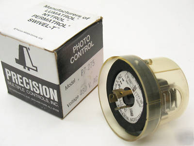Precision P7-275 P7275 lumatrol photo control 480V spst