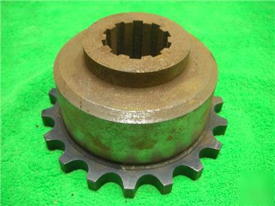 Sprocket chain pulley 10-spline 1-1/4