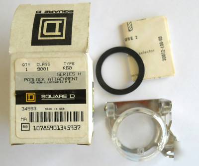 Square d K60 padlock attachment for 1-3/16
