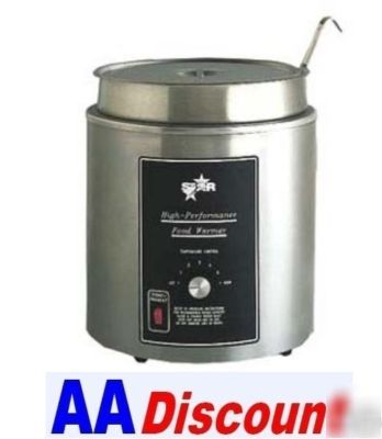 Star 11 quart round soup warmer stainless # 11RW