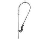Tands brass pre-rinse unit spring action gooseneck
