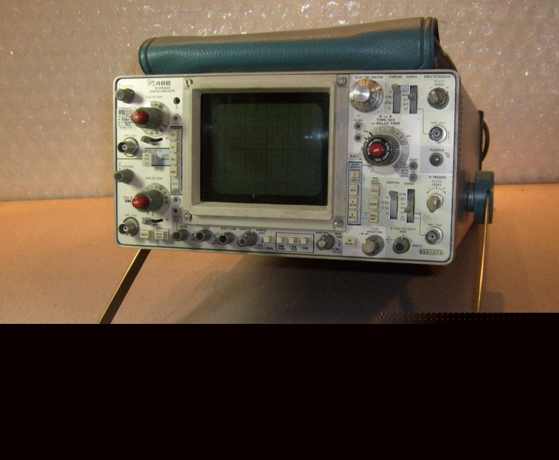 Tektronix 466 storage oscilloscope for parts or repair