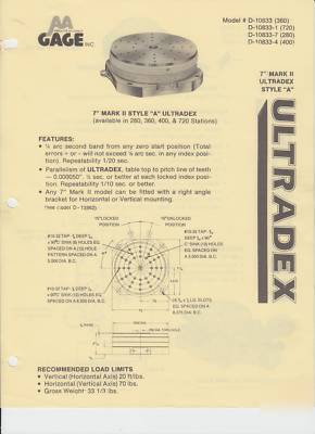 Aa gage ultradex 7