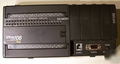 Automation direct plc DL06 D0-06DD1 (bad 2ND com port)