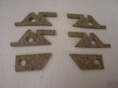 Felt wiper kit for bridgeport milling machine ways 