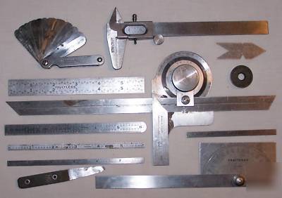 Machinist lot steelcraft caliper germany brown & sharpe