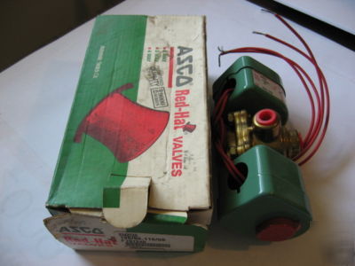 New asco 8342C20 four way brass solenoid valve 