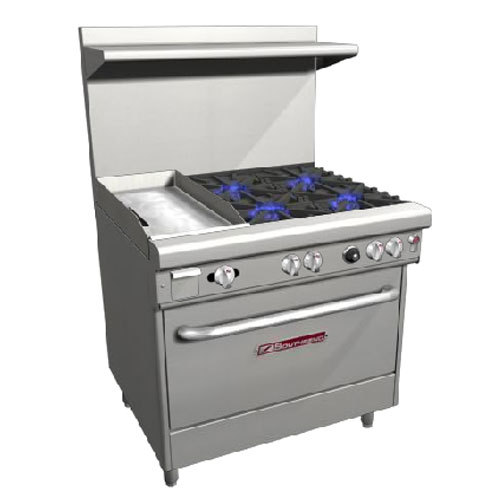 Southbend 4361A-1G range, 36