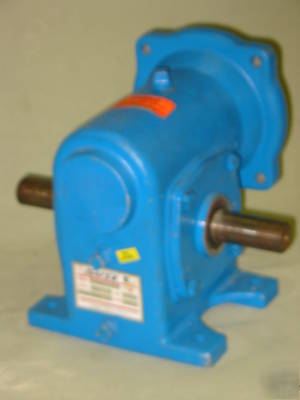 Speed reducer, 20:1 ratio, c face mount, duel output