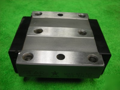 Star linear ball rail system runner block 1651-323-10