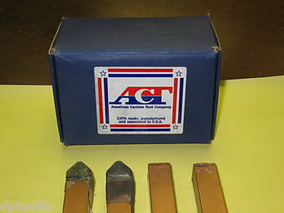 Usa d-10 grade 370 brazed carbide tool 12PC lot 