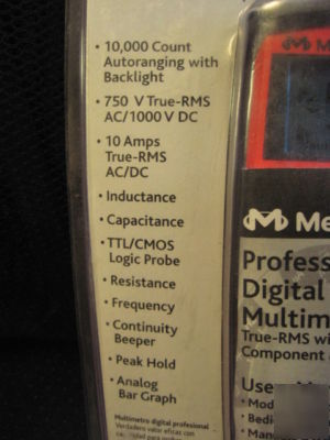 Wavetek meterman 37XR professional digital multimeter