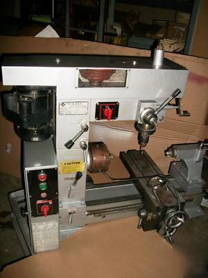 White eagle mill & lathe combo machine, 3/4HP, 115V 