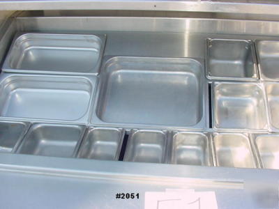  sandwich-pizza prep-table deli cold & heat (by apw) 