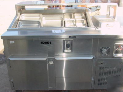  sandwich-pizza prep-table deli cold & heat (by apw) 