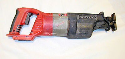 Milwaukee V28, 1-sawzall, 2-hammer drills, 1-charger