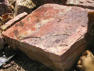 Rare lot mason hand cut mountain bacon building stones 