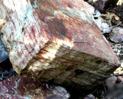 Rare lot mason hand cut mountain bacon building stones 