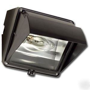 Wall pack security light fixture 100W metal halide