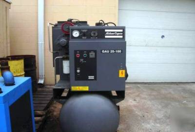 Atlas copco air compressor model GAU25-100 for parts