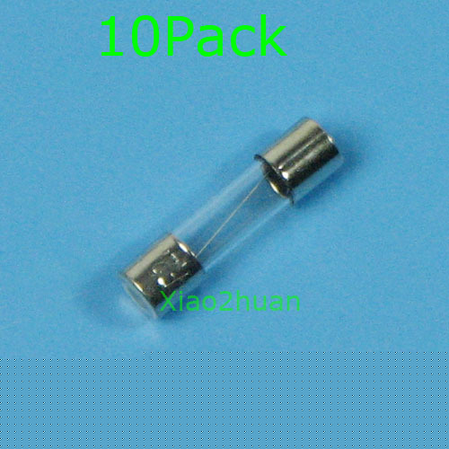 10X 250V 1.5A 1500MA quick blow glass fuses 5 x 20MM