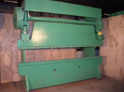  60 ton x 10' verson model 208 press brake 8'-6