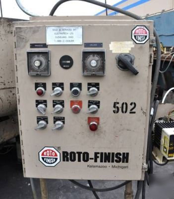 18CU.ft. roto-finish er series comb vibr finishing mach