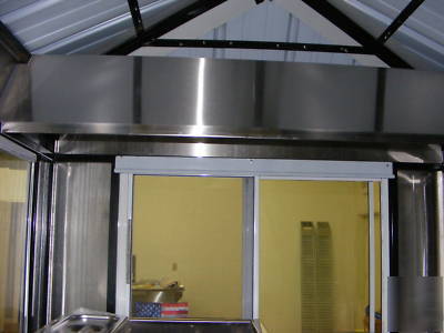 2009 fully enclosed 4 x 4 hot dog cart
