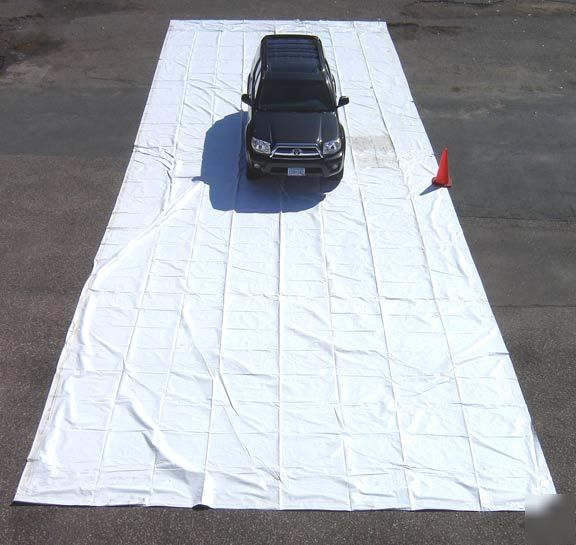28' x 48' vinyl tarp 16 oz. canopy cover hay truck boat