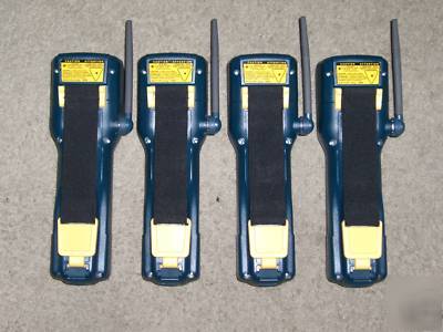 4 intermec 2425 trakker antares barcode scanners