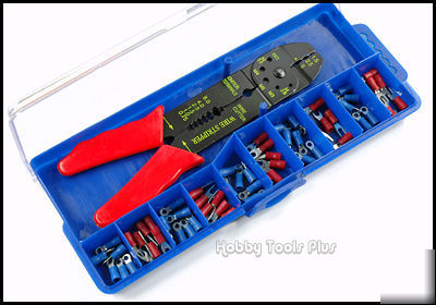 4 way electrical crimping tool w/ 60PC terminals