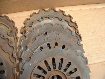 9 international ih farmall planter plates all different