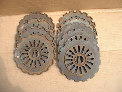 9 international ih farmall planter plates all different