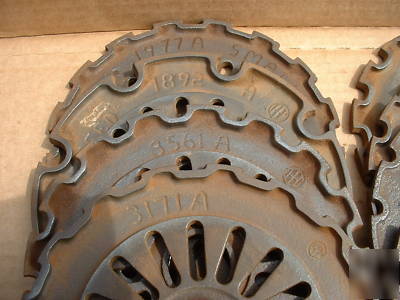 9 international ih farmall planter plates all different