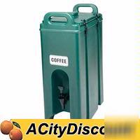 Cambro 4Â¾ gallon insulated coffee beverage dispenser