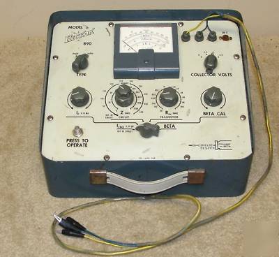Hickok in circuit transistor tester model 890