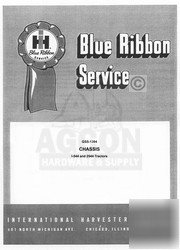 International i-544 544 2544 chassis service manual 