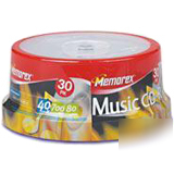 Memorex 04000 -30PK cd-r 80MIN da spindle