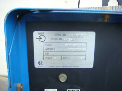 Miller dialarc 250 ac/dc constant current arc welder