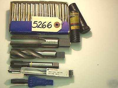 New (25) metric taps, various sizes