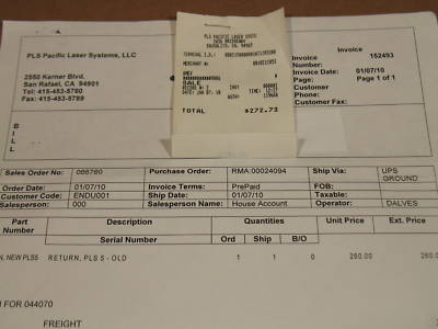 New model PLS5 self-leveling laser system w/warranty 