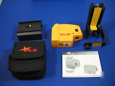 New model PLS5 self-leveling laser system w/warranty 