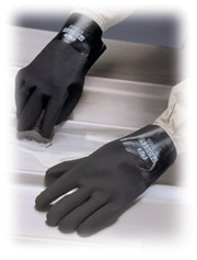 Pip 58- 8120DD black, 10 in, interlock lined, 6 pairs