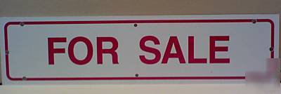 Real estate sign rider 24 x 6 