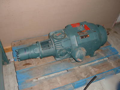 Reliance electric rpm iii 5 hp large dc motor encoder