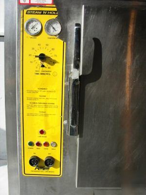 Used accutemp electric steam & hold convection steamer