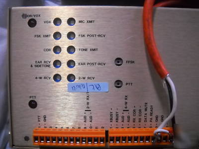 Zetron model 26/6 fire station alerting system